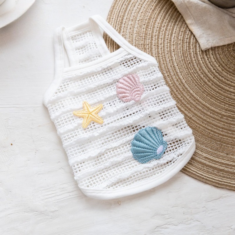 Pet Spring Mesh Sunscreen Coat - đánh giá và giá Suspender Tank Top