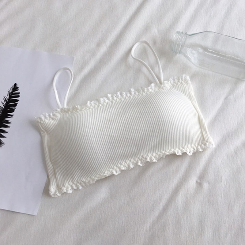 Women's Cotton Bra Female Tube - đánh giá và giá Suspender Tank Top